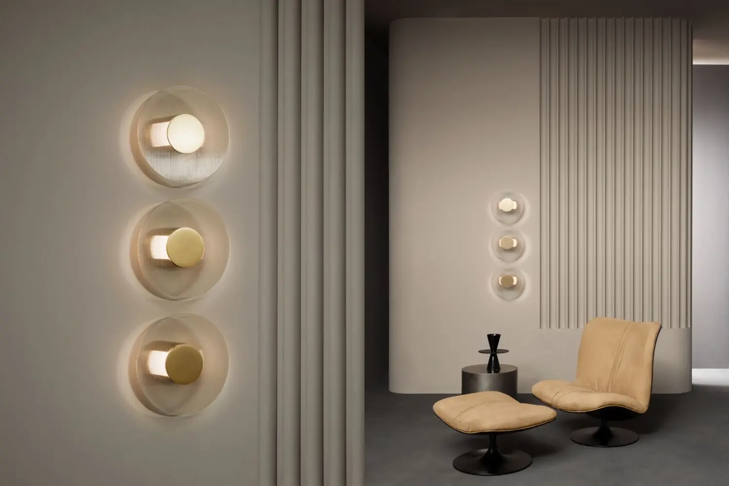 Luminária de Parede Button''