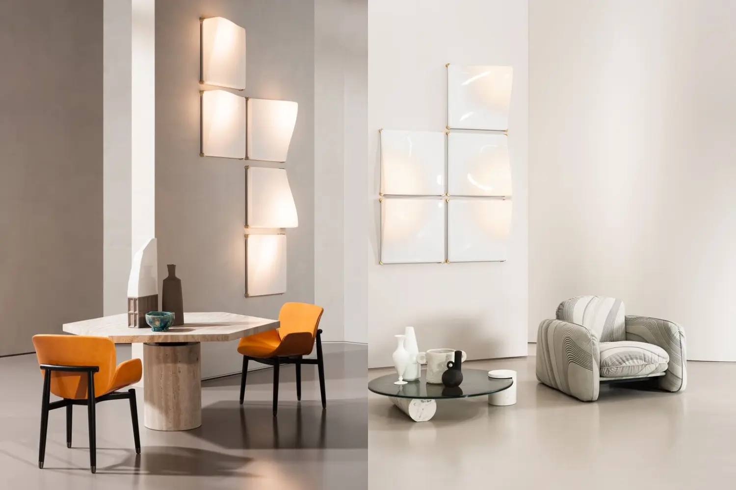 Luminária de Parede Googie''