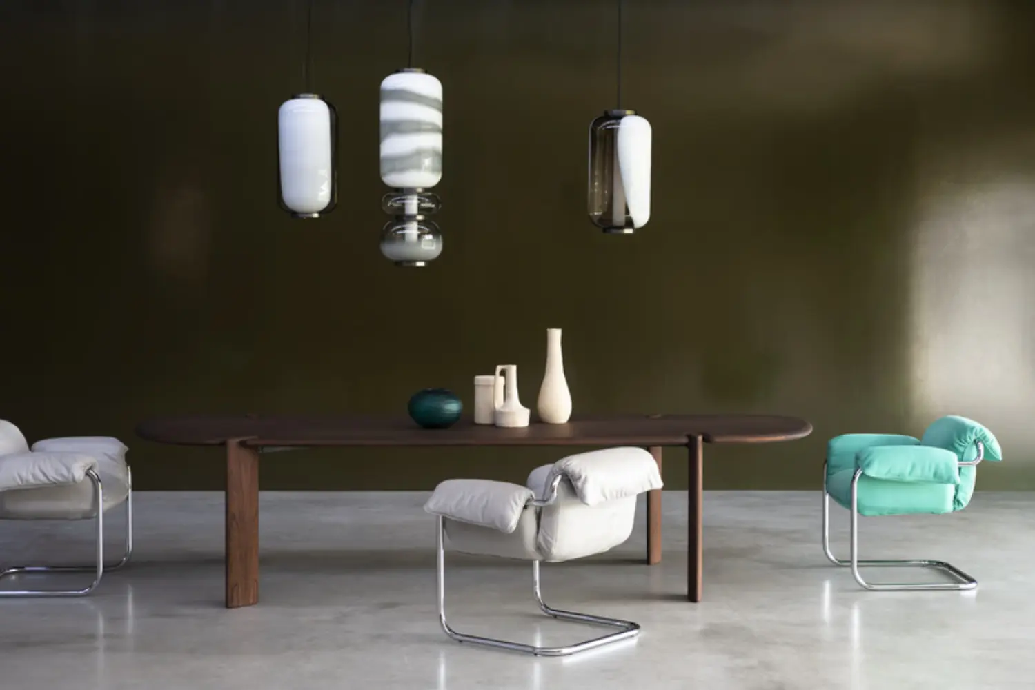 Mesa de Jantar Isamu Stone'